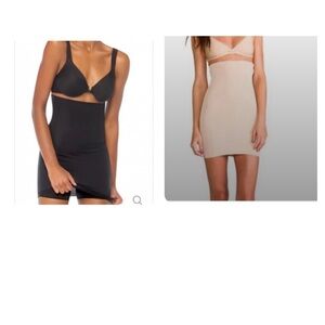 SPANX Black and Beige High Waist Shapewear Bundle of TWO Size Small